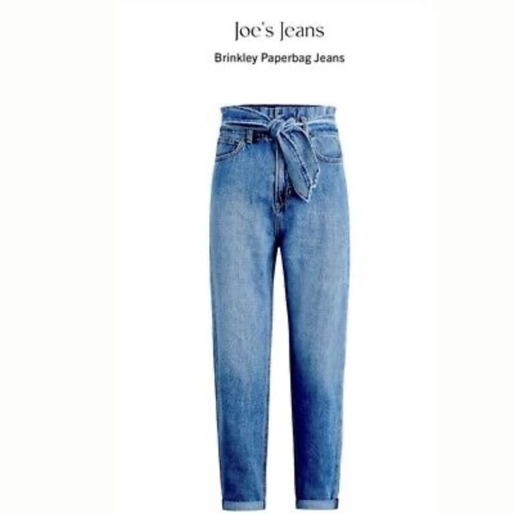 Joe's Jeans Denim - NWT Joe's Jeans Brinkley Paperbag Jeans in Color Alone Together size 26